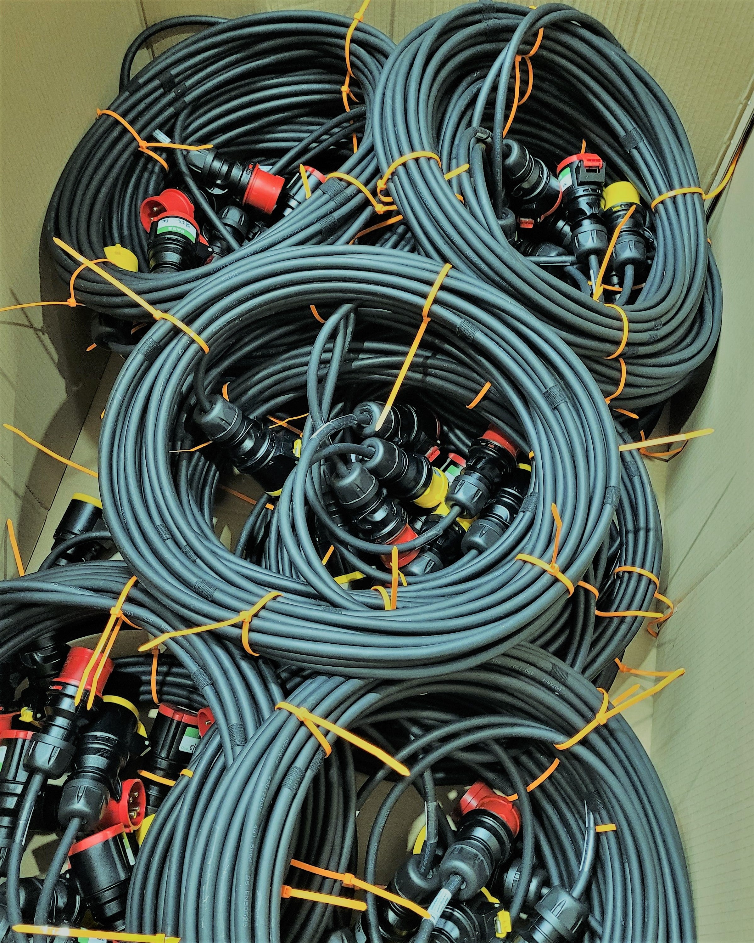 10m 4 Pin Cee Form Chain Hoist Motor Cable Looms – Giraffe Controls