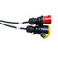 60m Hoist Power & Low Voltage Control Cable Looms - 16A Male To Female 4-PIN CEE FORM