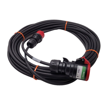 4 Pin CEE  Power - Direct Control 25m Cable Extension for use with Electric Chain Hoists in Event Technology