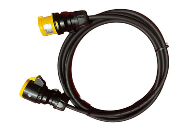 110V Low Voltage Hoist Control Cable - 16A Male To Female 4-PIN CEE FORM