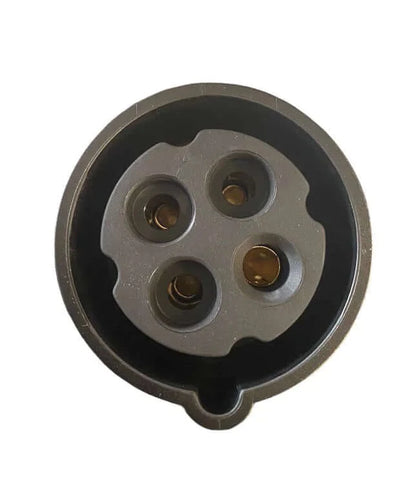 PCE - 16a 400v 3p+e IP44 Black/Red Trailing - Female
