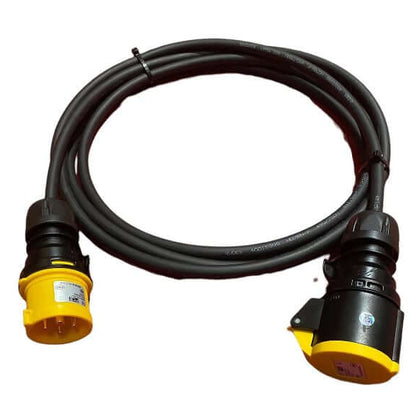Pricture of 110V Low Voltage Hoist Control Cable - 16A Male To Female 4-PIN CEE FORM