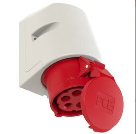 PCE 16A W/M Socket (380/415 Volt, 3P+E Pin Configuration)