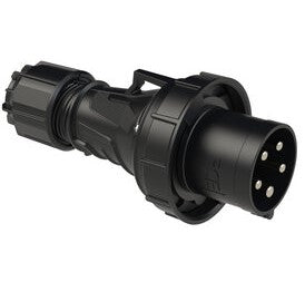 PCE 63A Plug Power Twist Midnight range (380/415 Volt, 3P+N+E Pin Configuration)