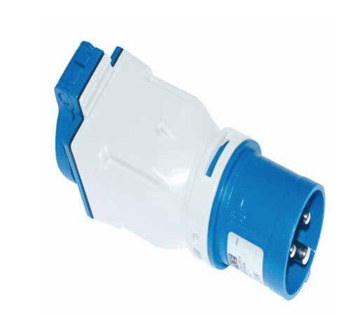 PCE 16A Plug adaptor (230 Volt, 2P+E Pin Configuration)