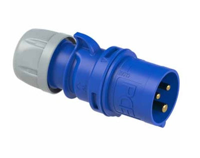 PCE 32A Plug (220/240 Volt, 2P+E Pin Configuration)