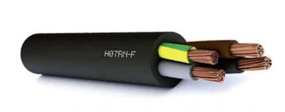 500m Drum of 1.5mm 4 Core, HO7-RNF Rubber Mains Cable